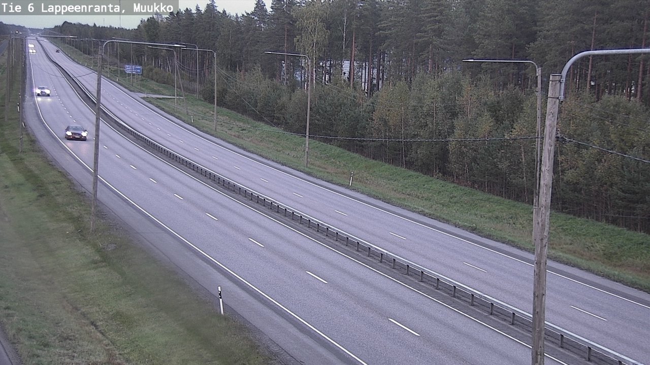 Kelikamerat Kuva Tie 6 Lappeenranta, Muukko, Lappeenranta, Etelä-Karjala