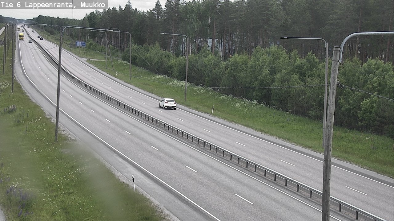 Kelikamerat Kuva Tie 6 Lappeenranta, Muukko, Lappeenranta, Etelä-Karjala
