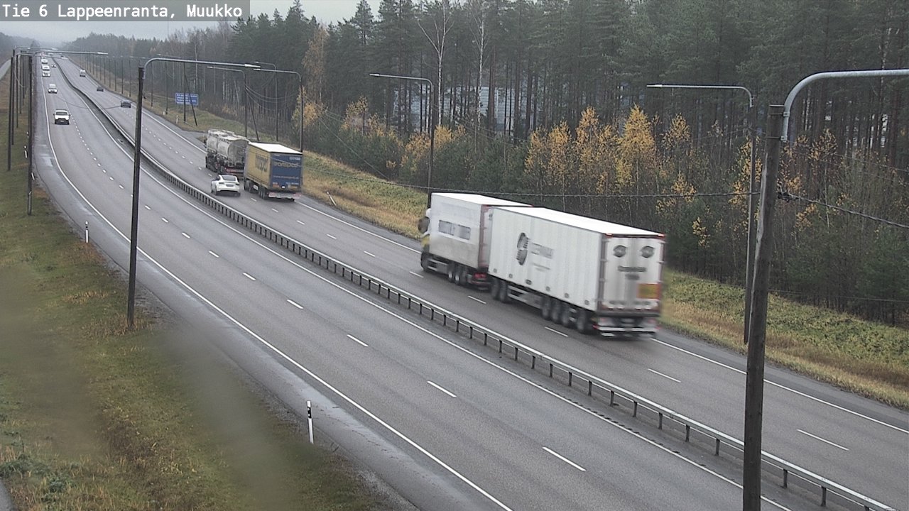 Kelikamerat Kuva Tie 6 Lappeenranta, Muukko, Lappeenranta, Etelä-Karjala