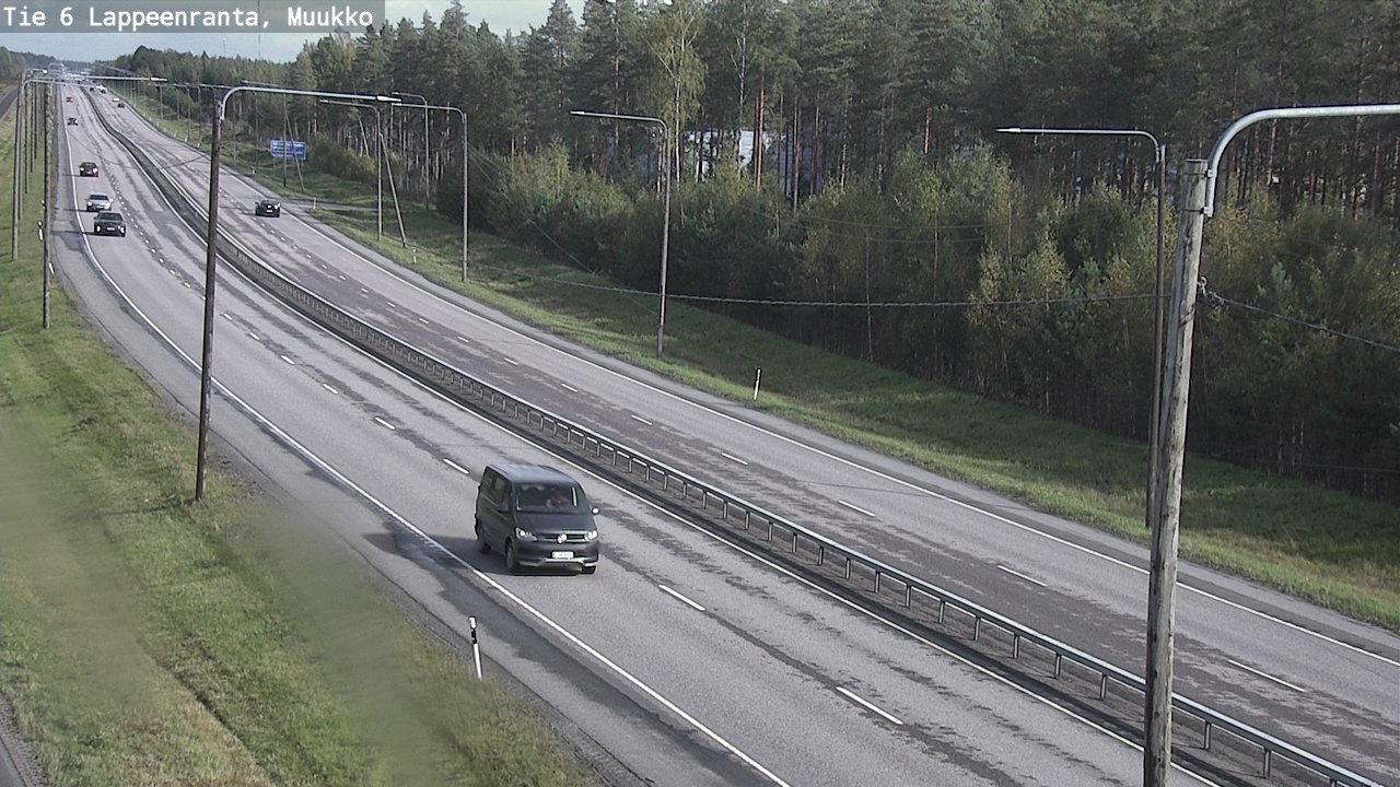 Kelikamerat Kuva Tie 6 Lappeenranta, Muukko, Lappeenranta, Etelä-Karjala