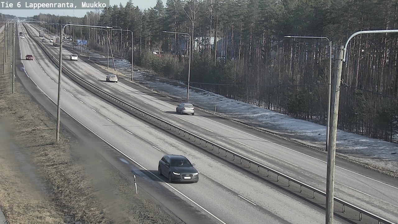 Kelikamerat Kuva Tie 6 Lappeenranta, Muukko, Lappeenranta, Etelä-Karjala