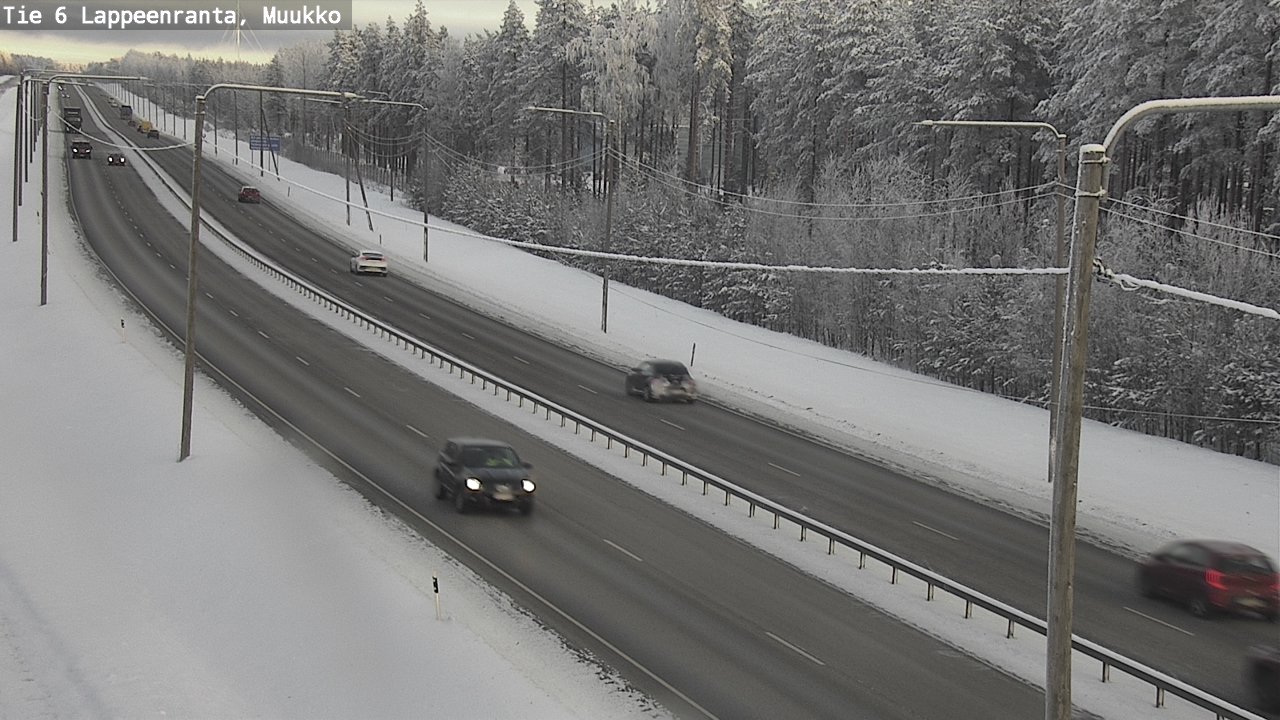 Kelikamerat Kuva Tie 6 Lappeenranta, Muukko, Lappeenranta, Etelä-Karjala