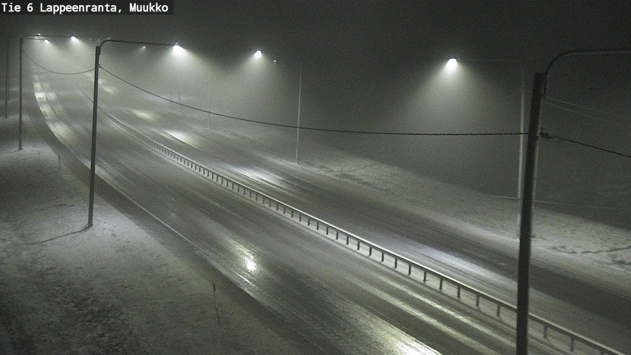 Weather Camera Image Road 6 Lappeenranta, Muukko, Lappeenranta, Etelä-Karjala