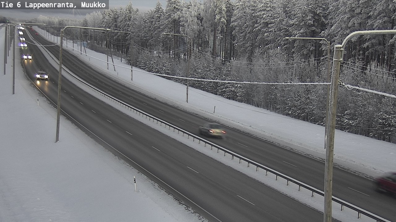 Kelikamerat Kuva Tie 6 Lappeenranta, Muukko, Lappeenranta, Etelä-Karjala