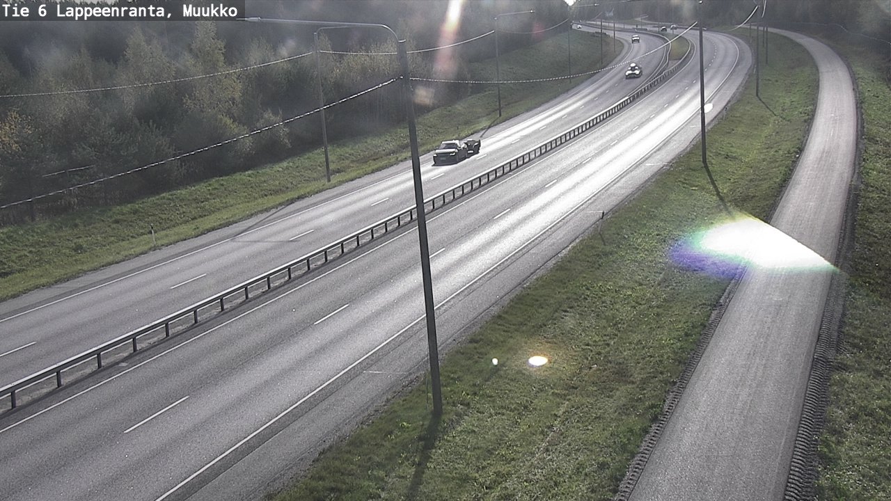 Kelikamerat Kuva Tie 6 Lappeenranta, Muukko, Lappeenranta, Etelä-Karjala