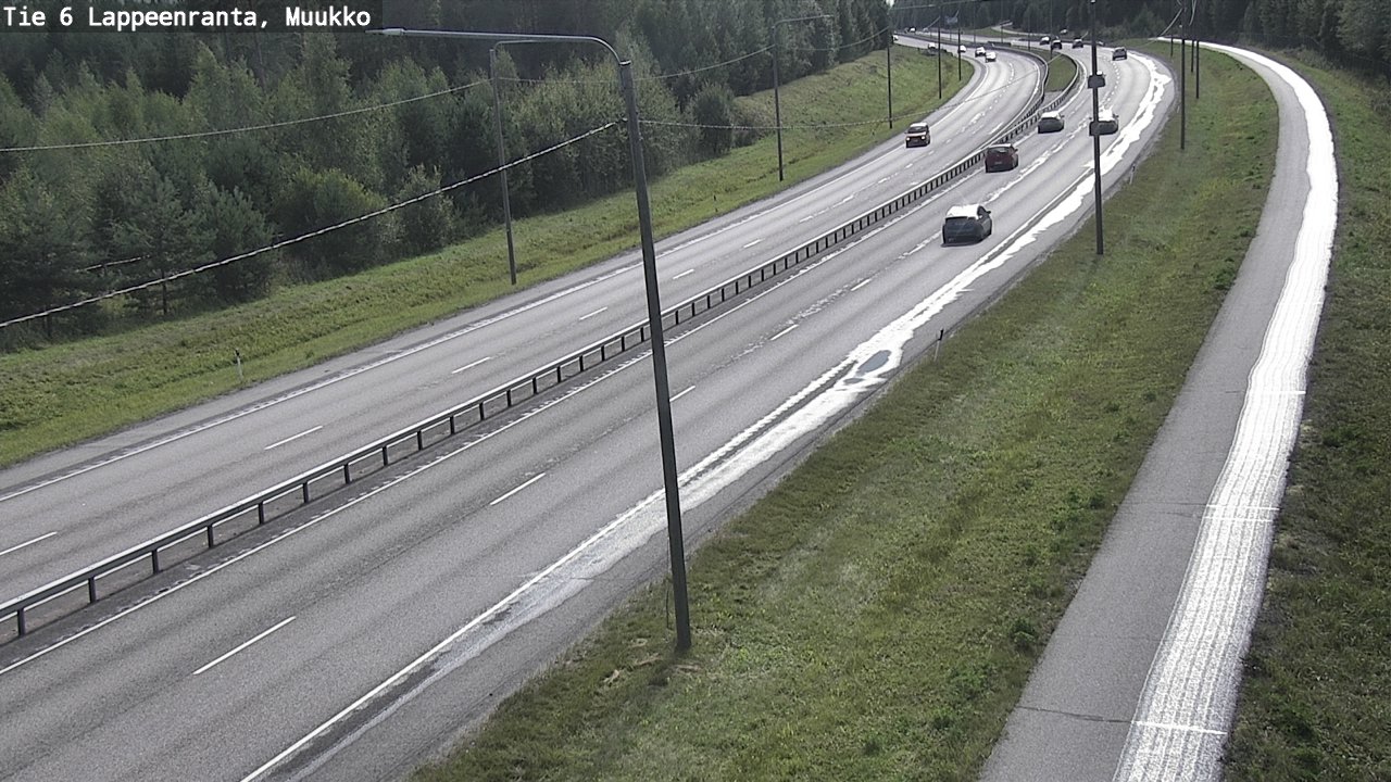 Kelikamerat Kuva Tie 6 Lappeenranta, Muukko, Lappeenranta, Etelä-Karjala