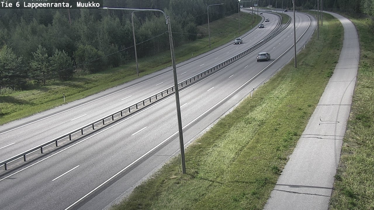 Kelikamerat Kuva Tie 6 Lappeenranta, Muukko, Lappeenranta, Etelä-Karjala