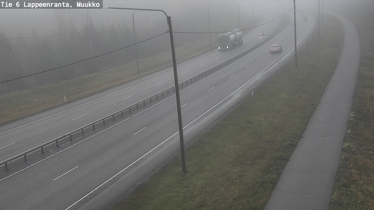 Kelikamerat Kuva Tie 6 Lappeenranta, Muukko, Lappeenranta, Etelä-Karjala