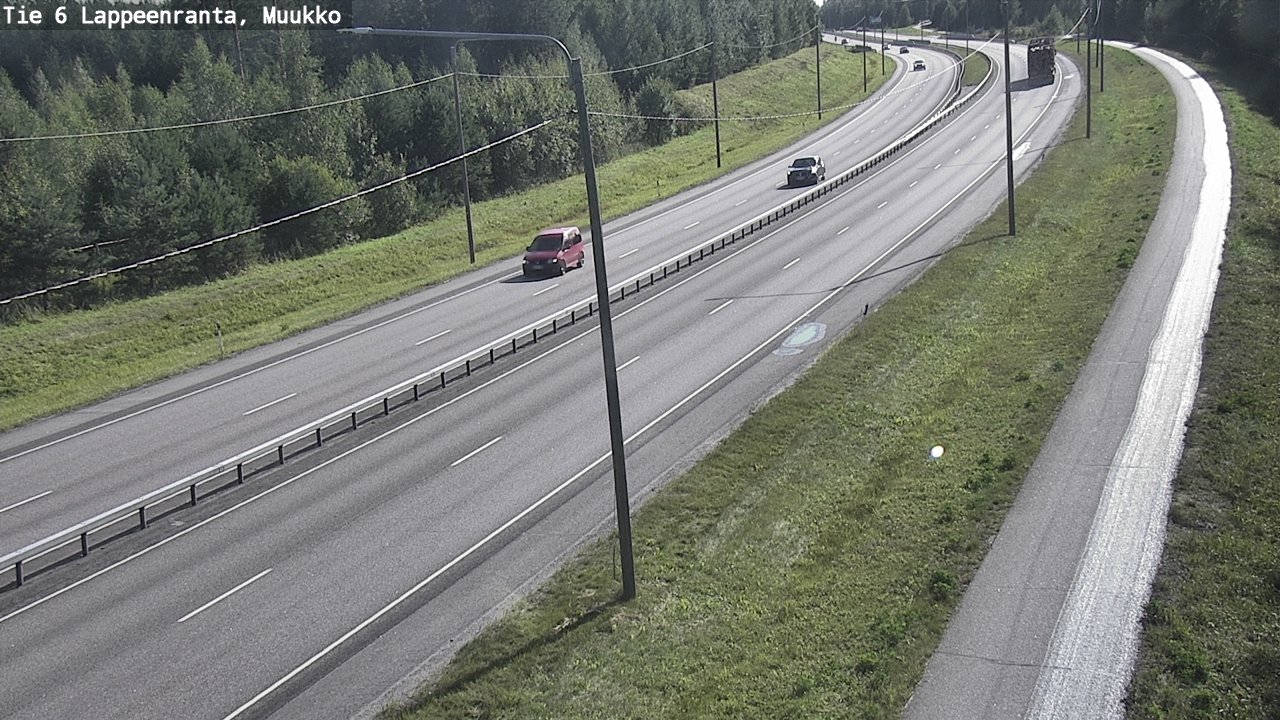 Kelikamerat Kuva Tie 6 Lappeenranta, Muukko, Lappeenranta, Etelä-Karjala