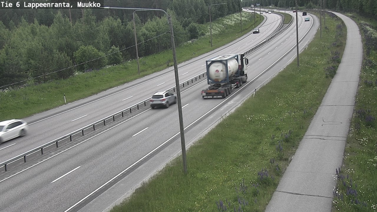 Kelikamerat Kuva Tie 6 Lappeenranta, Muukko, Lappeenranta, Etelä-Karjala