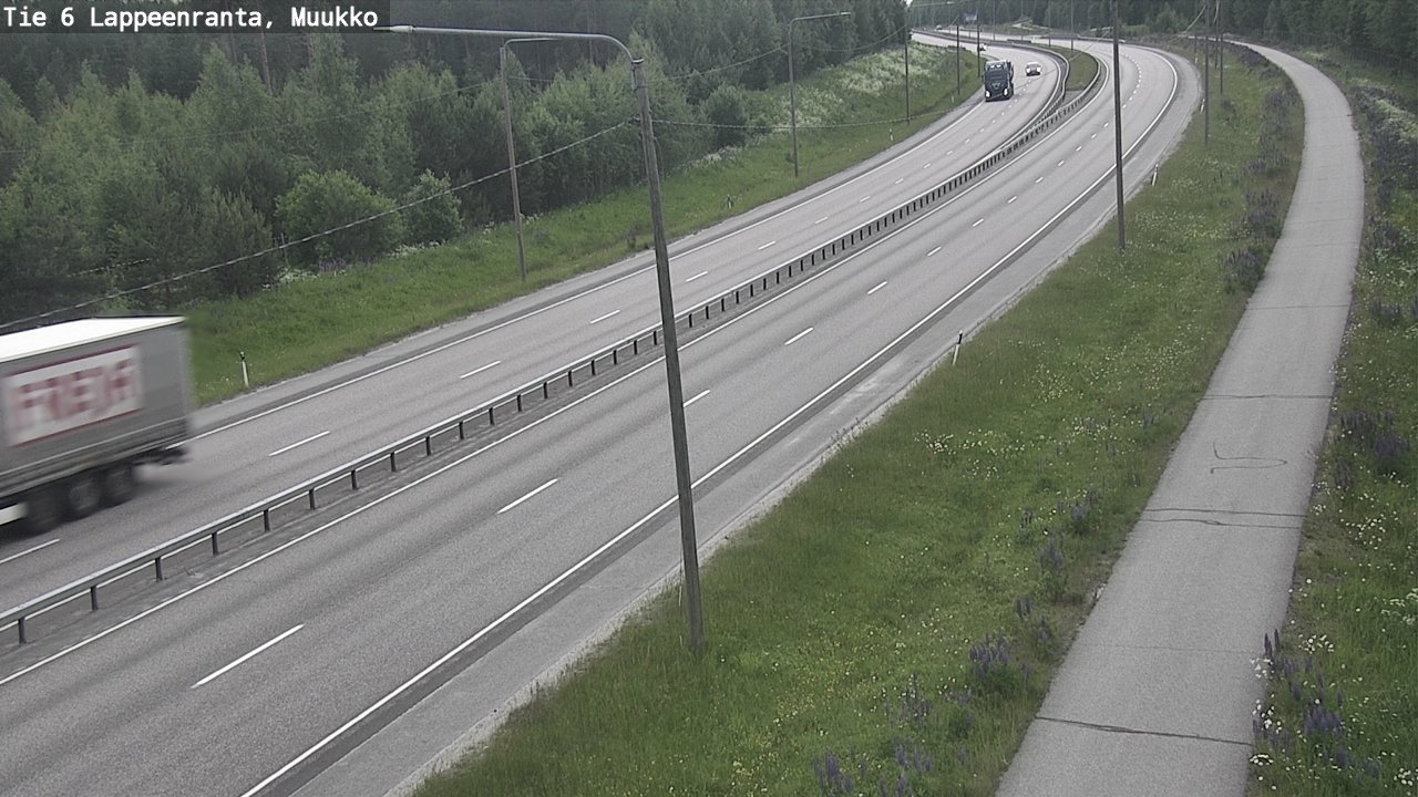 Kelikamerat Kuva Tie 6 Lappeenranta, Muukko, Lappeenranta, Etelä-Karjala