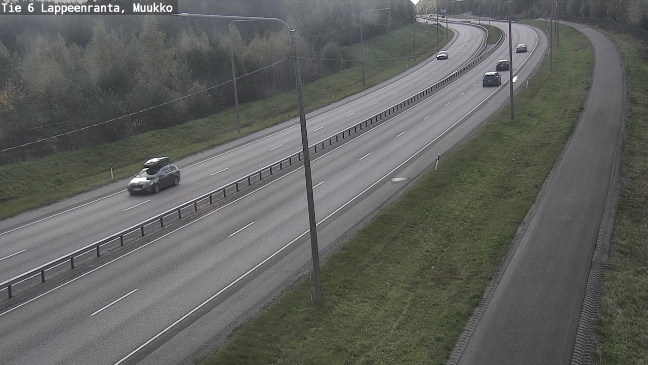Kelikamerat Kuva Tie 6 Lappeenranta, Muukko, Lappeenranta, Etelä-Karjala