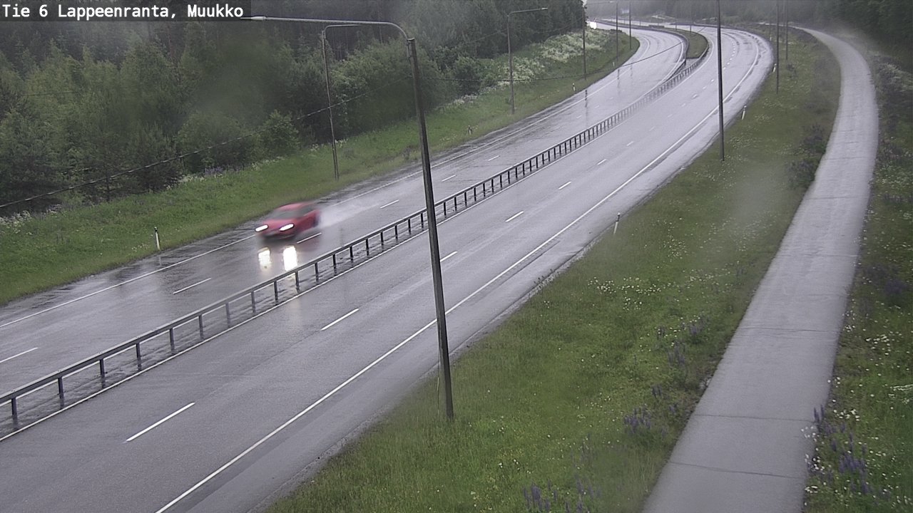 Kelikamerat Kuva Tie 6 Lappeenranta, Muukko, Lappeenranta, Etelä-Karjala