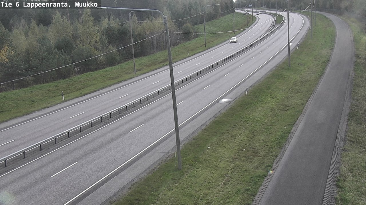 Kelikamerat Kuva Tie 6 Lappeenranta, Muukko, Lappeenranta, Etelä-Karjala