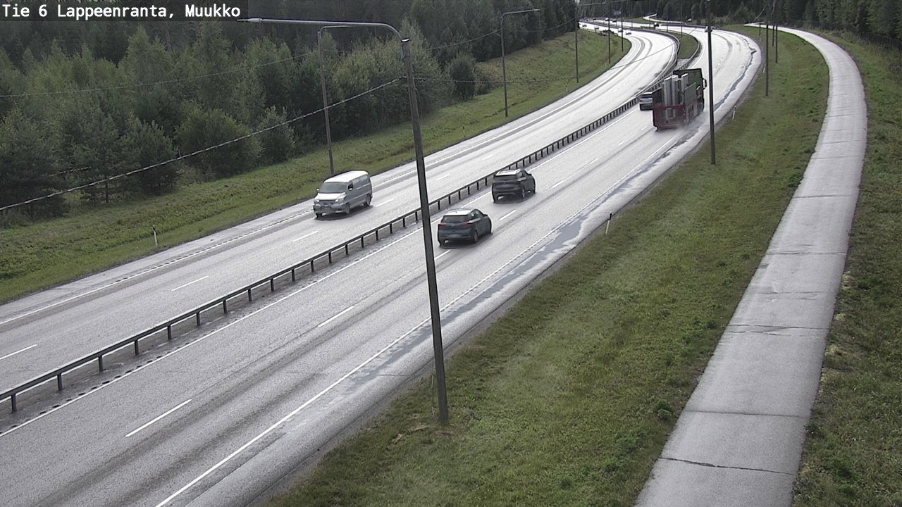 Kelikamerat Kuva Tie 6 Lappeenranta, Muukko, Lappeenranta, Etelä-Karjala