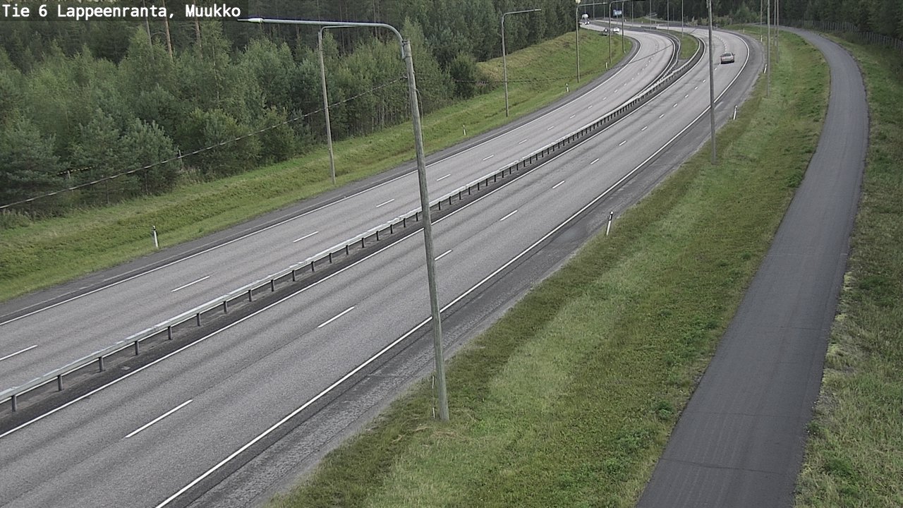 Kelikamerat Kuva Tie 6 Lappeenranta, Muukko, Lappeenranta, Etelä-Karjala