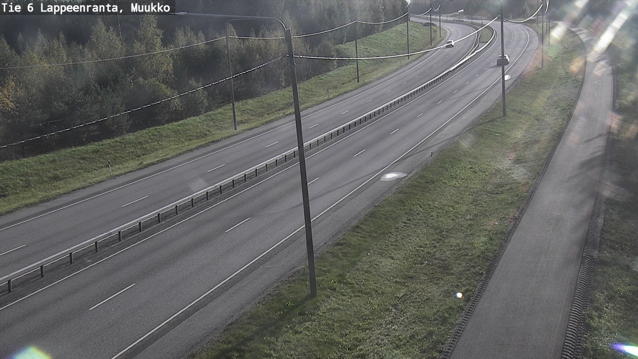Kelikamerat Kuva Tie 6 Lappeenranta, Muukko, Lappeenranta, Etelä-Karjala