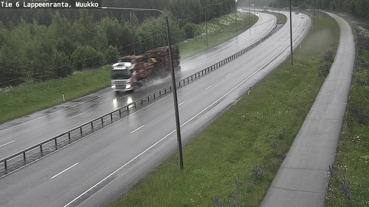 Kelikamerat Kuva Tie 6 Lappeenranta, Muukko, Lappeenranta, Etelä-Karjala