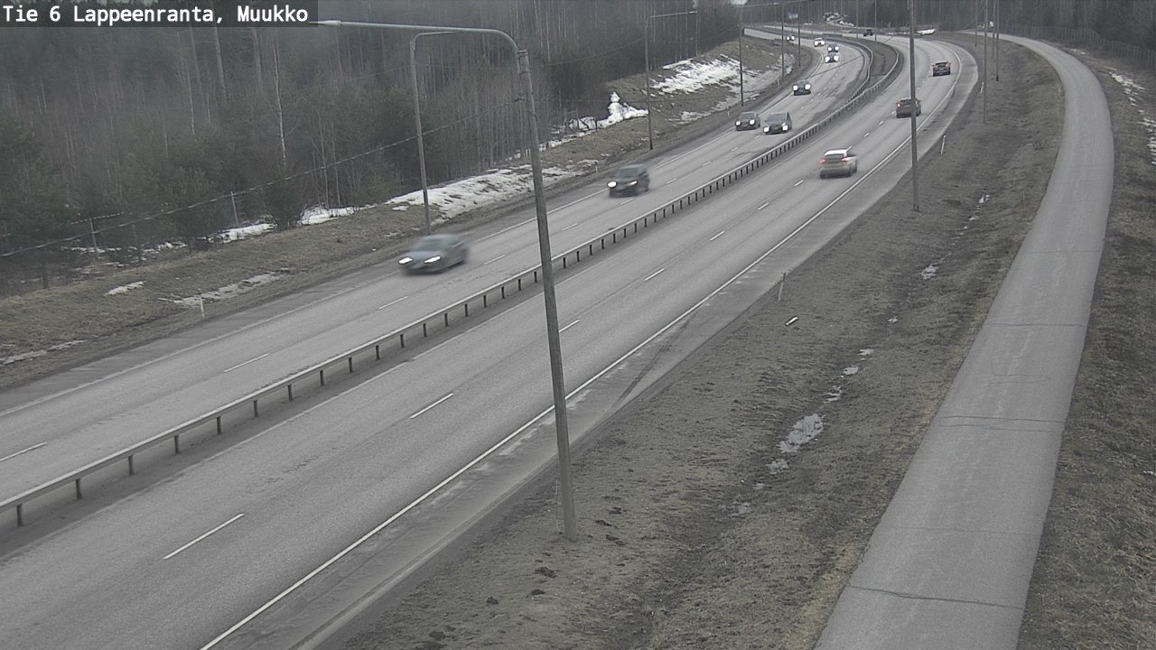 Kelikamerat Kuva Tie 6 Lappeenranta, Muukko, Lappeenranta, Etelä-Karjala