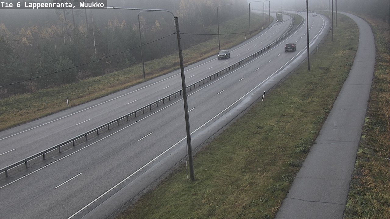 Kelikamerat Kuva Tie 6 Lappeenranta, Muukko, Lappeenranta, Etelä-Karjala