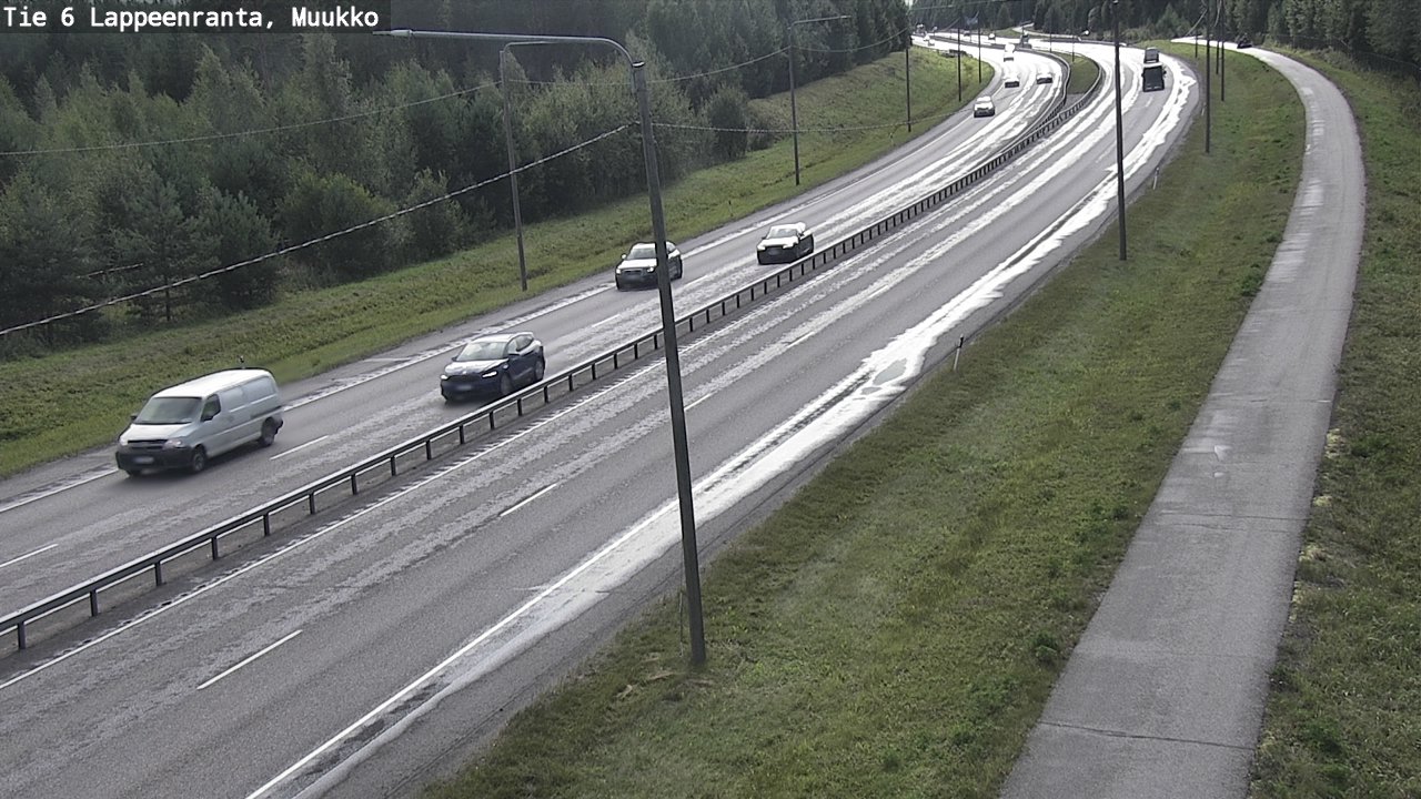 Kelikamerat Kuva Tie 6 Lappeenranta, Muukko, Lappeenranta, Etelä-Karjala