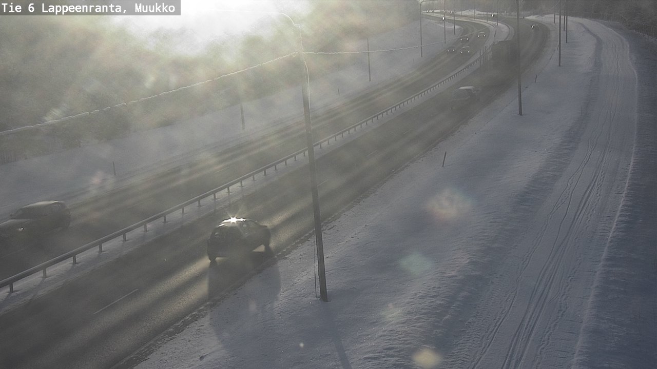 Kelikamerat Kuva Tie 6 Lappeenranta, Muukko, Lappeenranta, Etelä-Karjala