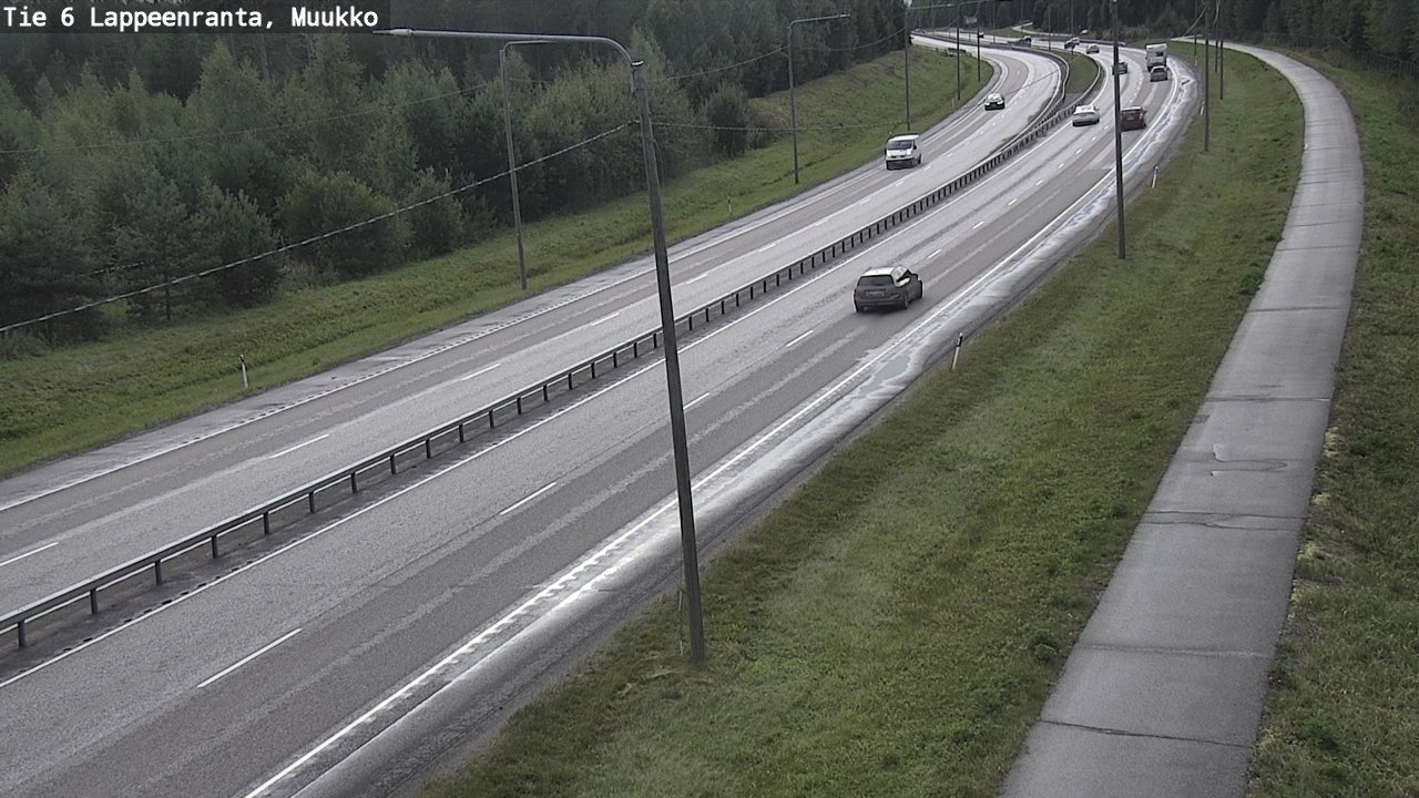 Kelikamerat Kuva Tie 6 Lappeenranta, Muukko, Lappeenranta, Etelä-Karjala
