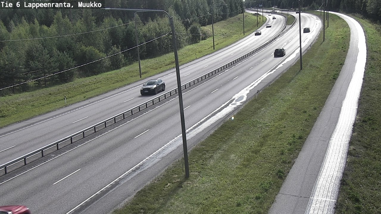 Kelikamerat Kuva Tie 6 Lappeenranta, Muukko, Lappeenranta, Etelä-Karjala