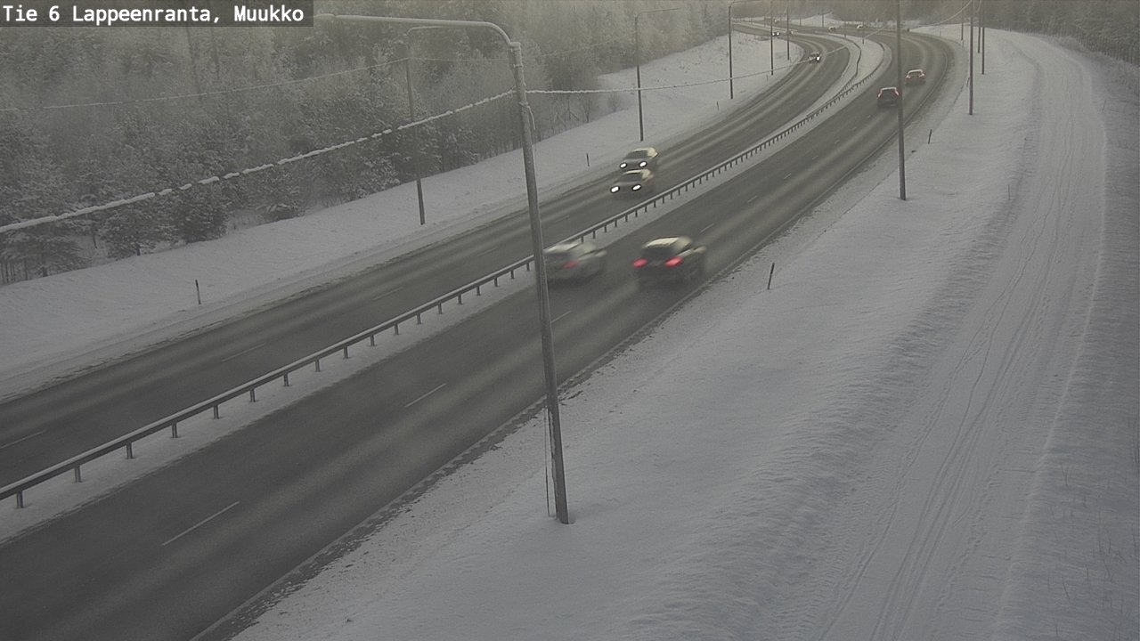 Kelikamerat Kuva Tie 6 Lappeenranta, Muukko, Lappeenranta, Etelä-Karjala