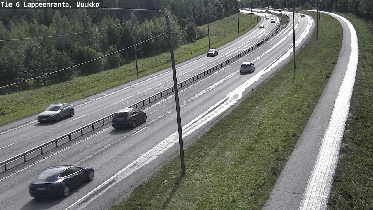 Kelikamerat Kuva Tie 6 Lappeenranta, Muukko, Lappeenranta, Etelä-Karjala