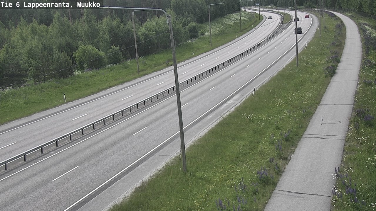 Kelikamerat Kuva Tie 6 Lappeenranta, Muukko, Lappeenranta, Etelä-Karjala