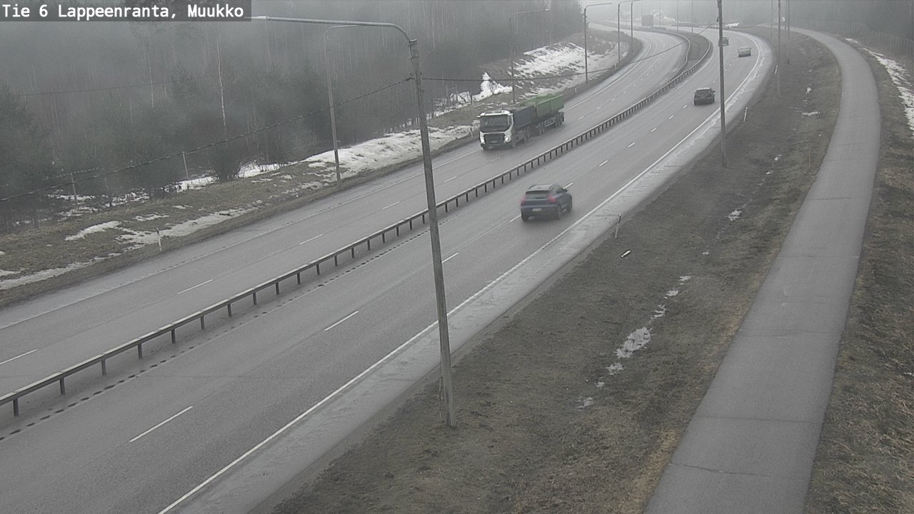 Kelikamerat Kuva Tie 6 Lappeenranta, Muukko, Lappeenranta, Etelä-Karjala