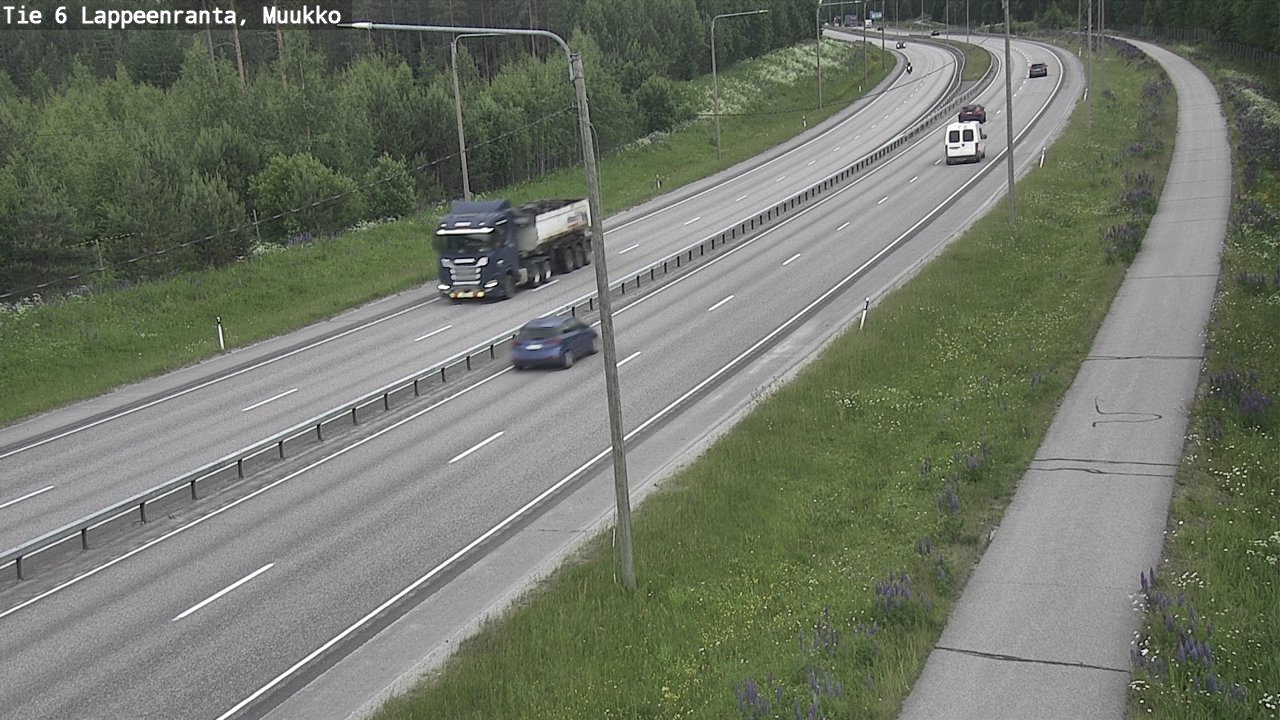 Kelikamerat Kuva Tie 6 Lappeenranta, Muukko, Lappeenranta, Etelä-Karjala