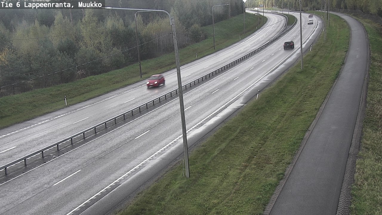 Kelikamerat Kuva Tie 6 Lappeenranta, Muukko, Lappeenranta, Etelä-Karjala