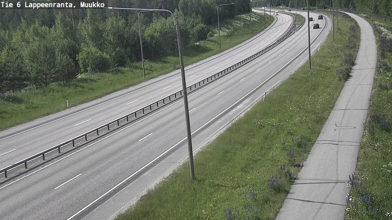 Kelikamerat Kuva Tie 6 Lappeenranta, Muukko, Lappeenranta, Etelä-Karjala