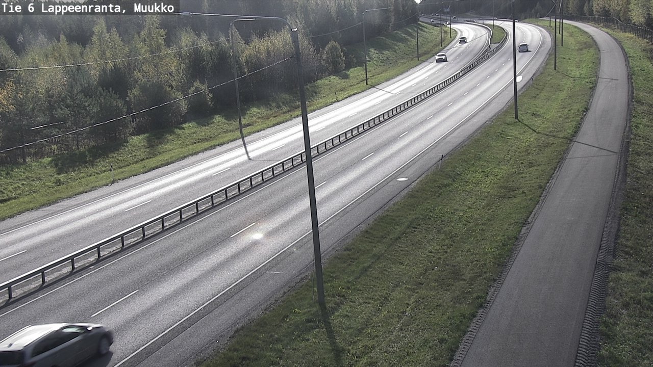 Kelikamerat Kuva Tie 6 Lappeenranta, Muukko, Lappeenranta, Etelä-Karjala