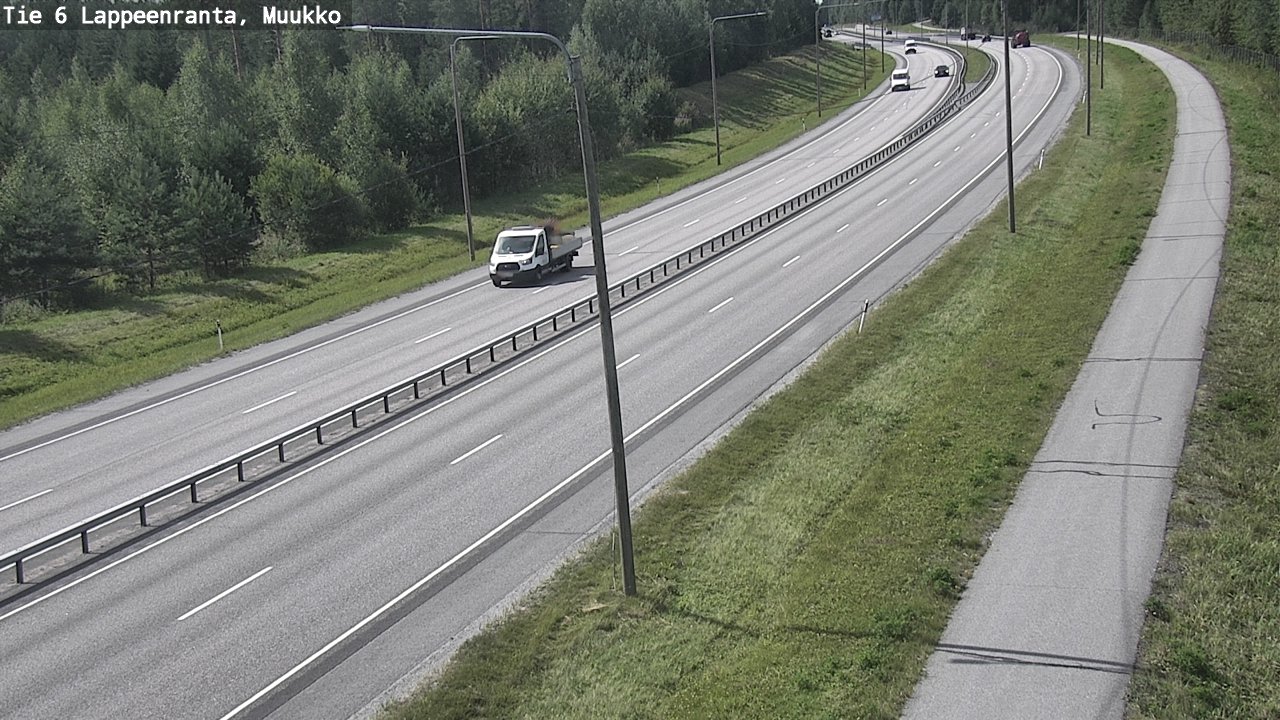 Kelikamerat Kuva Tie 6 Lappeenranta, Muukko, Lappeenranta, Etelä-Karjala