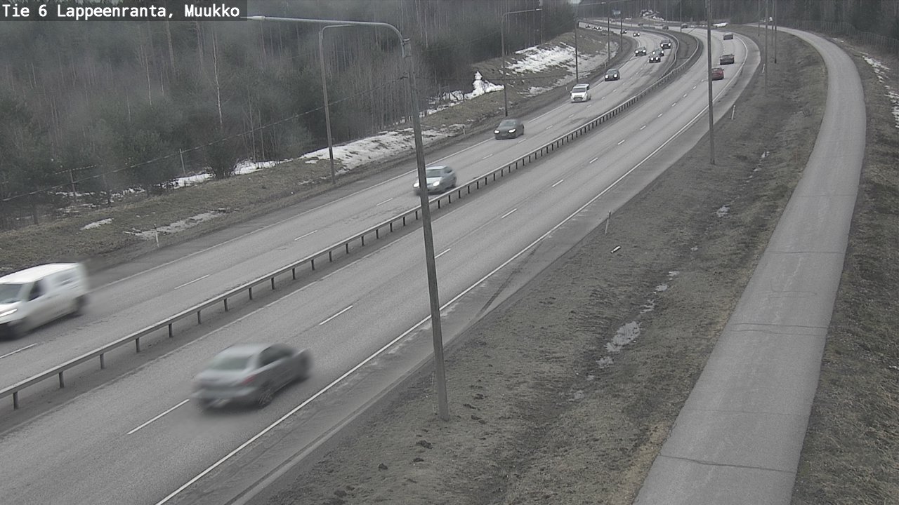 Kelikamerat Kuva Tie 6 Lappeenranta, Muukko, Lappeenranta, Etelä-Karjala