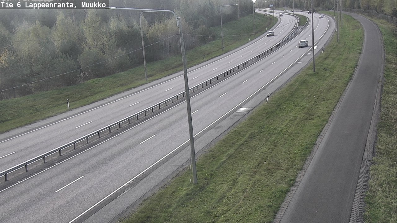 Kelikamerat Kuva Tie 6 Lappeenranta, Muukko, Lappeenranta, Etelä-Karjala