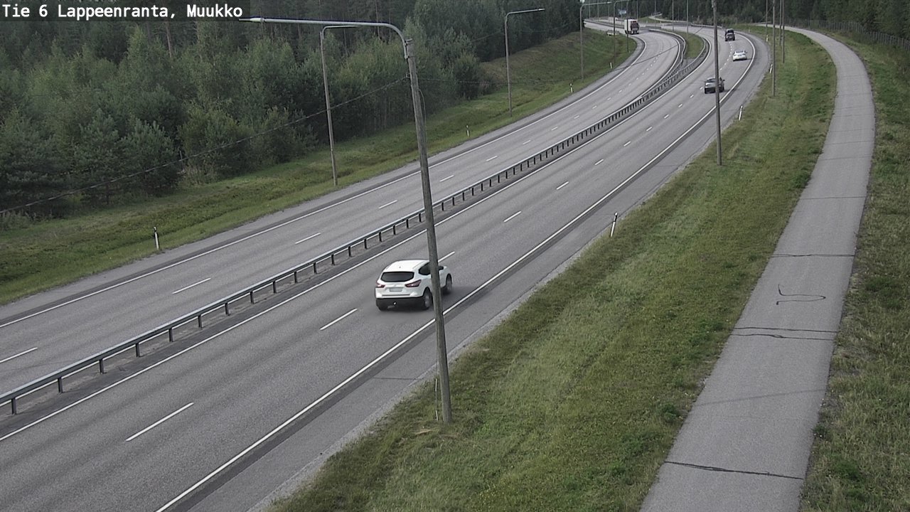 Kelikamerat Kuva Tie 6 Lappeenranta, Muukko, Lappeenranta, Etelä-Karjala