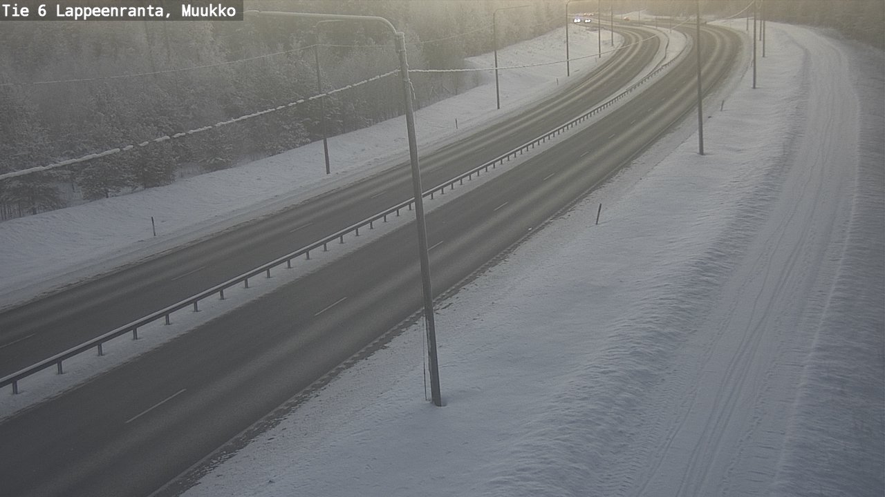 Kelikamerat Kuva Tie 6 Lappeenranta, Muukko, Lappeenranta, Etelä-Karjala