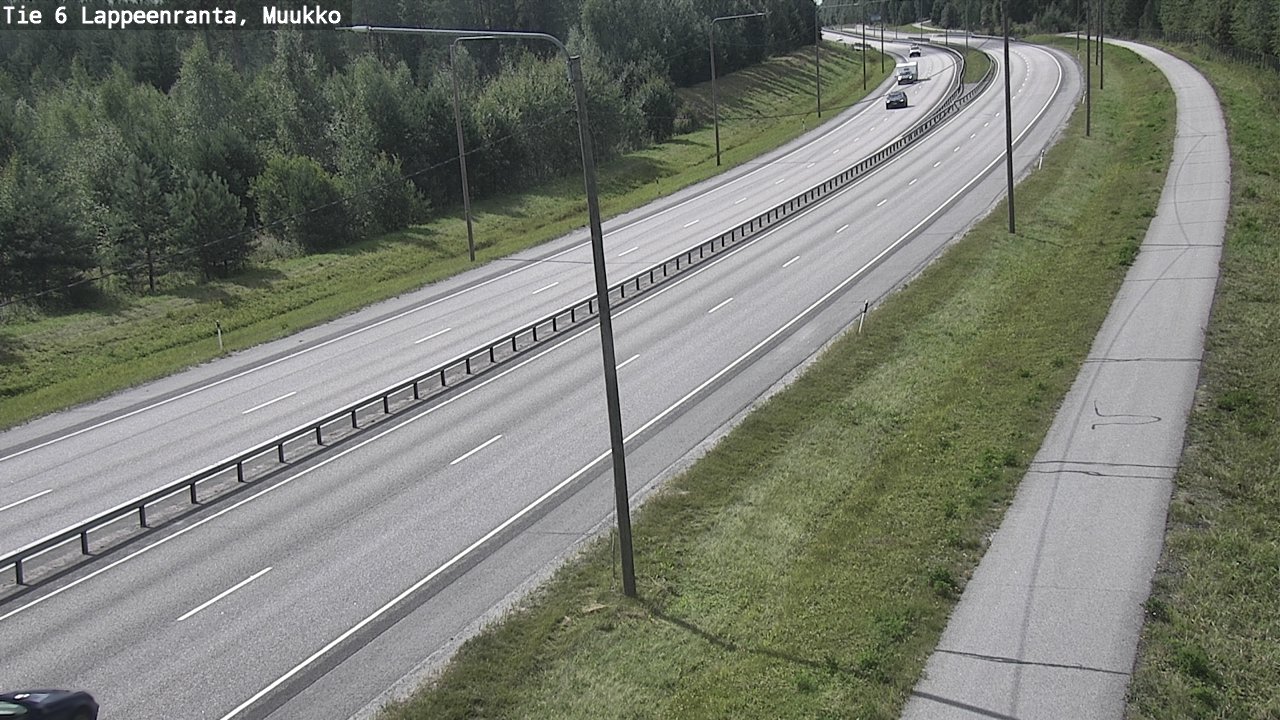 Kelikamerat Kuva Tie 6 Lappeenranta, Muukko, Lappeenranta, Etelä-Karjala