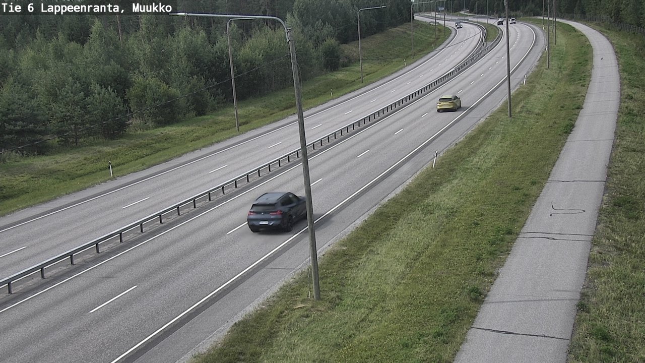 Kelikamerat Kuva Tie 6 Lappeenranta, Muukko, Lappeenranta, Etelä-Karjala