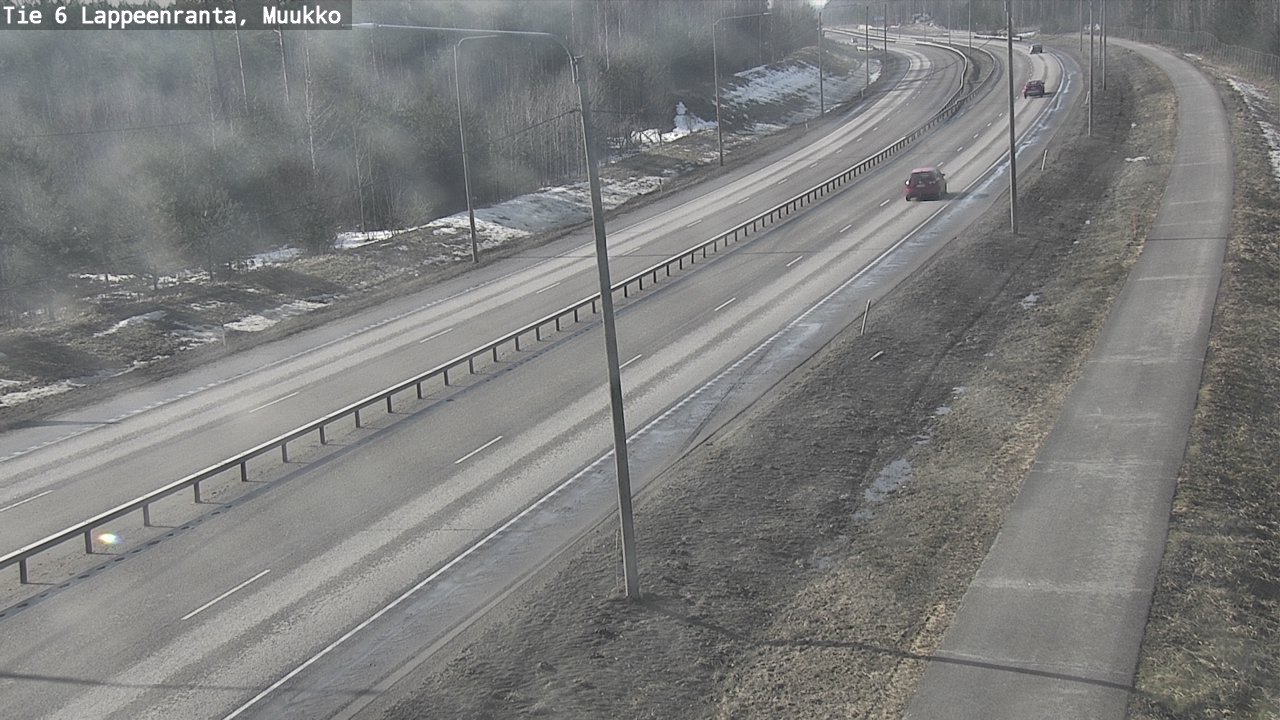 Kelikamerat Kuva Tie 6 Lappeenranta, Muukko, Lappeenranta, Etelä-Karjala