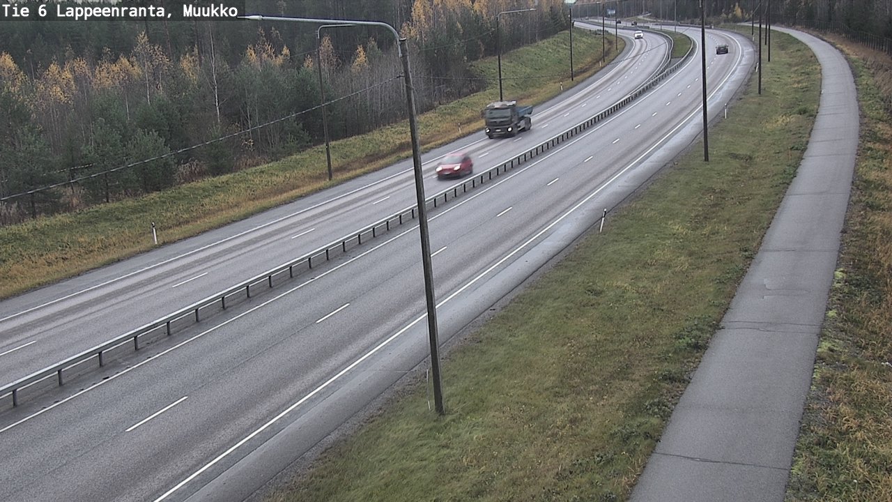 Kelikamerat Kuva Tie 6 Lappeenranta, Muukko, Lappeenranta, Etelä-Karjala