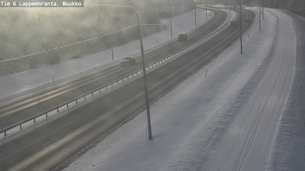 Kelikamerat Kuva Tie 6 Lappeenranta, Muukko, Lappeenranta, Etelä-Karjala