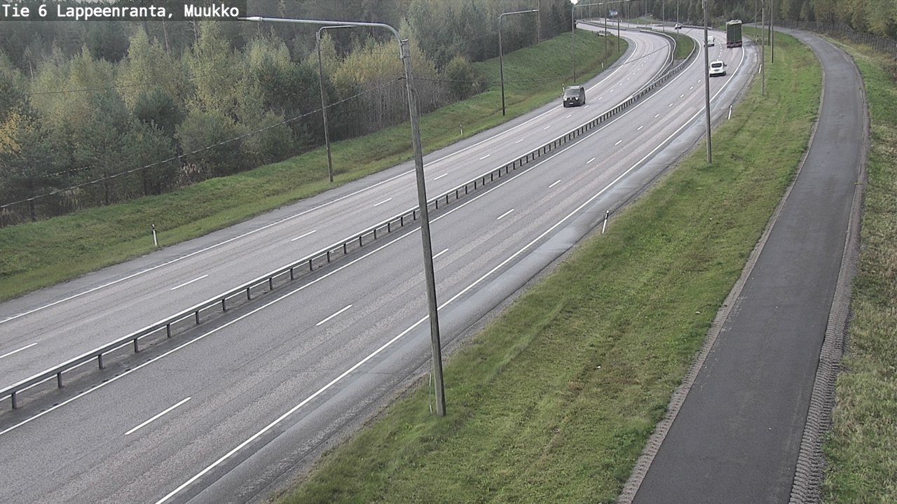 Kelikamerat Kuva Tie 6 Lappeenranta, Muukko, Lappeenranta, Etelä-Karjala