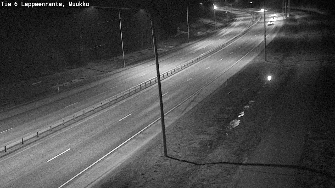 Weather Camera Image Road 6 Lappeenranta, Muukko, Lappeenranta, Etelä-Karjala