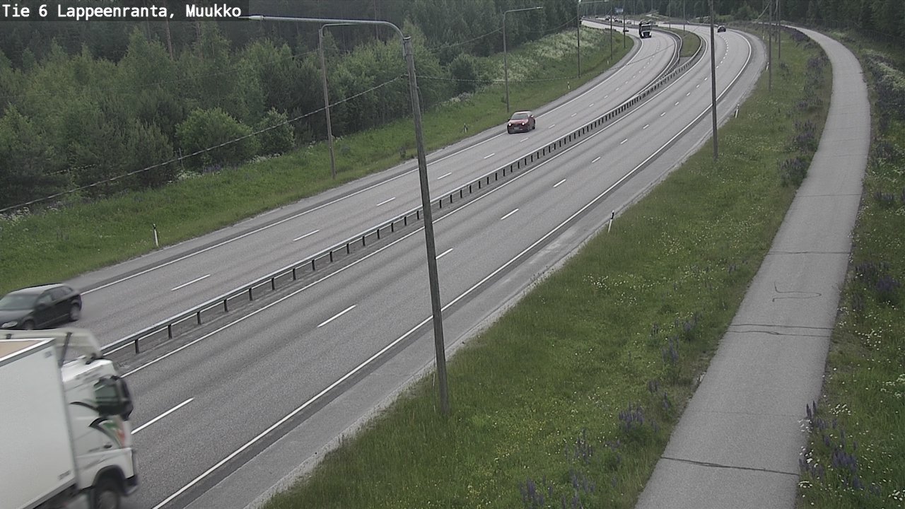 Kelikamerat Kuva Tie 6 Lappeenranta, Muukko, Lappeenranta, Etelä-Karjala