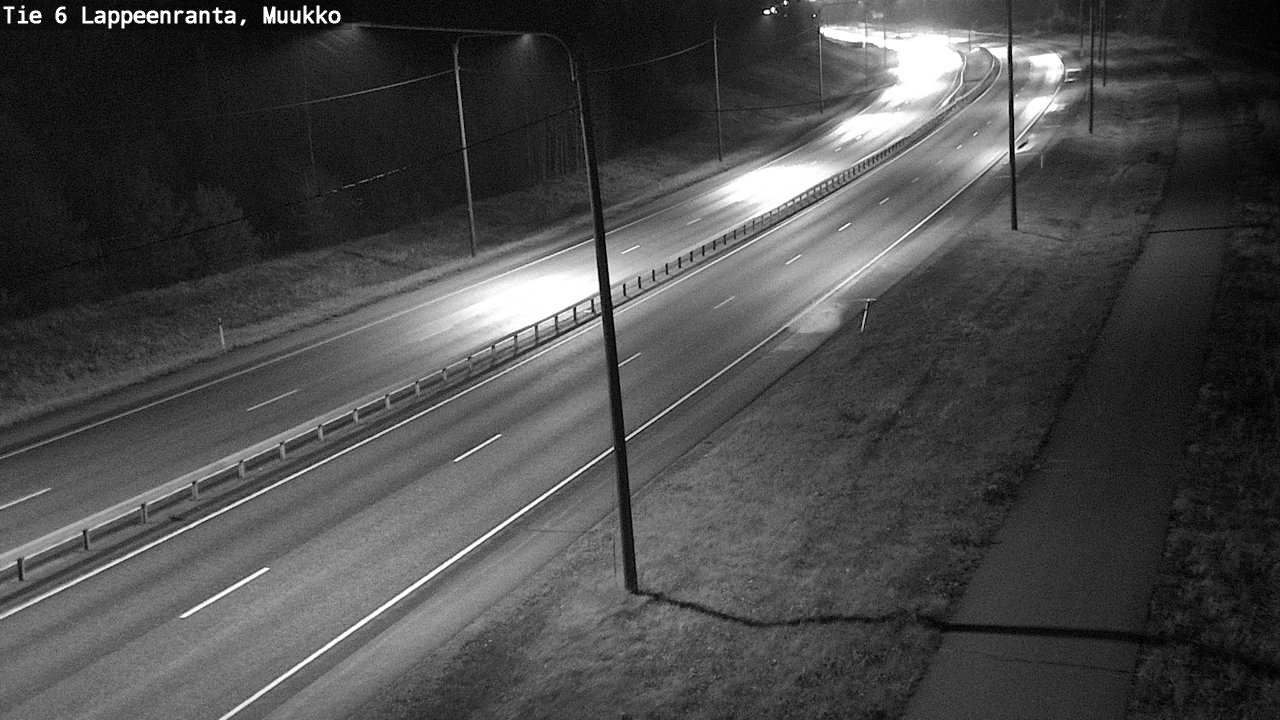 Weather Camera Image Road 6 Lappeenranta, Muukko, Lappeenranta, Etelä-Karjala